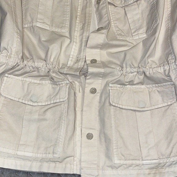 Buffalo David Britton Utility Jacket. 100% Cotton.  Button Down. Draw String. LG - Picture 13 of 13